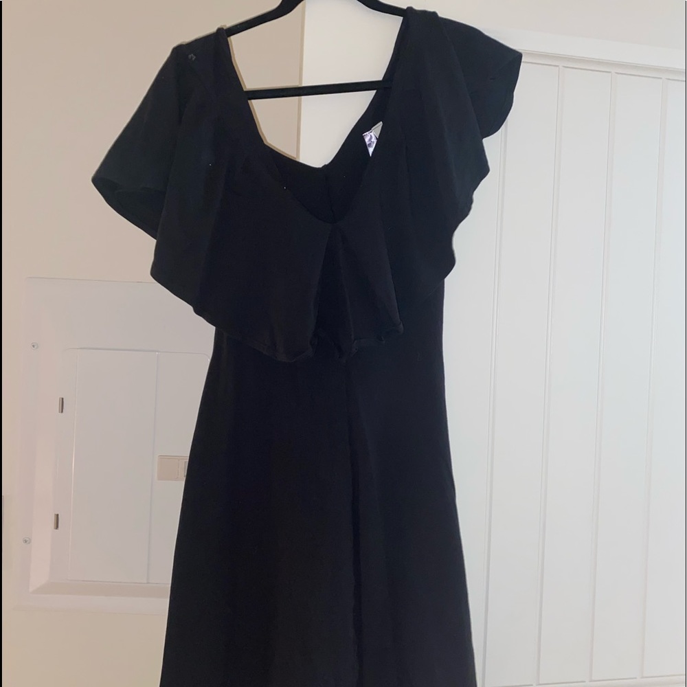 black dress